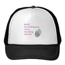 Reiki Praktiker haben heilende Hände Baseballcaps