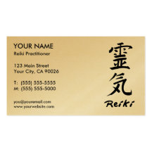 Reiki Praktiker-Visitenkarten