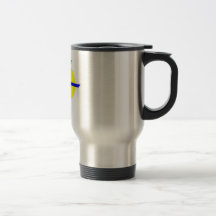 Reise-Becher, DMR Logo mit Text Tasse