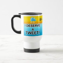 Reise-Becher - ich verdiene getweetete Kaffeehaferl