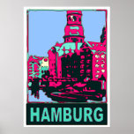 Reise Hamburgs Deutschland Poster