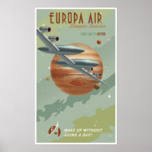 Reise zu Jupiter Posterdruck