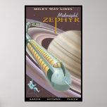 Reise zu Saturn Plakat
