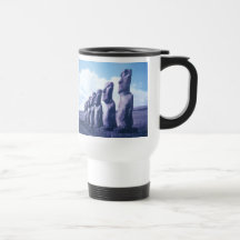 Reisender Becher-Ostern Insel, Chile Kaffeetassen