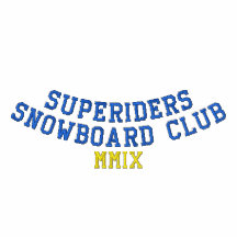 REISSVERSCHLUSS SNOBOARD SUPERIDERS MMIX DES HEMD- BESTICKTE FREIZEITJACKEN