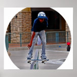 Reiten der Schiene Plakatdrucke