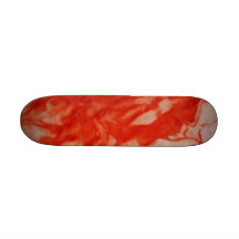 Reiten Sie das wilde rote Trommel-Skateboard Individuelles Skateboard
