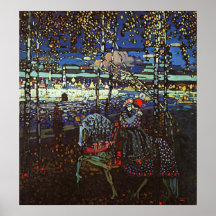 Reitpaare durch Wassily Kandinsky Poster