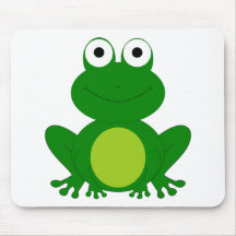 Reizend Cartoonfrosch Mousepads