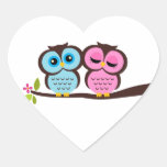 Reizende Eulen Stickers