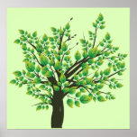 Reizender Baum Plakat