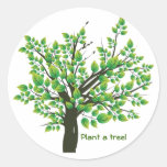 Reizender Frühlingsbaum Stickers