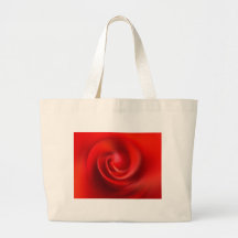 Reizender Rosenkönig der Rosen-roten Blumenblätter Tasche