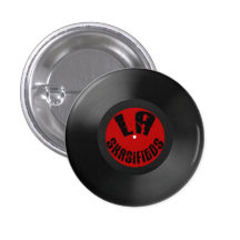 Rekordknopf Anstecknadelbutton