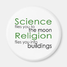 Religion und Wissenschaft Magnets