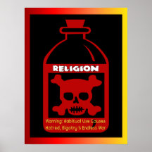 Religiöses Gift Plakat