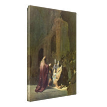 Rembrandt Van Rijn - Simeonï ¿ ½ s Lied des Lobs Galerie Falt Leinwand