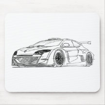 Ren Megane Trophäe 2009 Mousepad