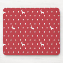 Ren mit Punkten Mousepad