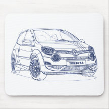 Ren Twingo RS 2012 Mauspad