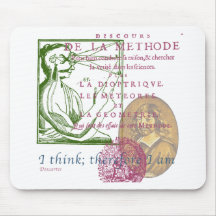 Rene Descartes Mousepads