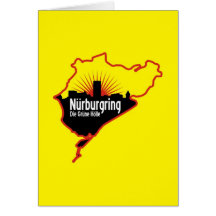Rennstrecke Nurburgring Nordschleife, Deutschland Karten