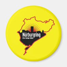 Rennstrecke Nurburgring Nordschleife, Deutschland Magnete