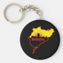 Rennstrecke Nurburgring Nordschleife, Deutschland Schlüsselbänder