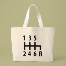 Rennwagenschwarzes mit 6 Schalthebeln taschen