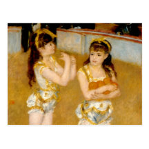 Renoirs Akrobaten beim Cirque Fernando (1879) Postkarte