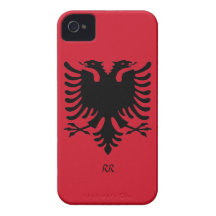Republik- Albanienflaggen-Eagle iPhone 4/4S Fall iPhone 4 Hülle