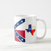 Republik von Texas-Flagge, Texas, die Republik von Tee Haferl