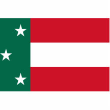 Republik von Yucatan, Mexiko Flagge Photo Skulpturen