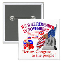 Republikaner erinnern sich im November an AntiObam Buttons