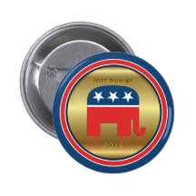 Republikanischer Wahl-Präsident Candidate Button