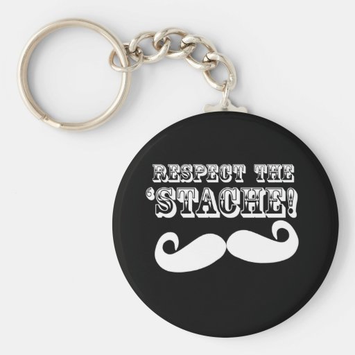 Respektieren Sie das 'Stache Schlüsselbänder