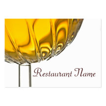 Restaurantgewerbe-Karte Visitenkarte