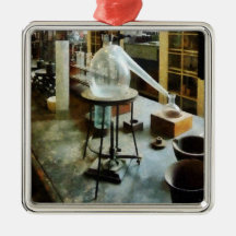 Retorte in Chem Labrador Weihnachtsornament