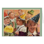 Retro 60. Geburtstags-Party-Kindheits-Erinnerungen Grußkarten