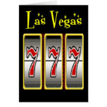 Retro 777 Party-Karten Las Vegas