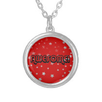 Retro 80er Schmuck-fantastische silberne Sterne ro halsketten