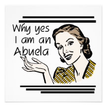 Retro Abuela T-Shirts und Geschenke Ankündigungen