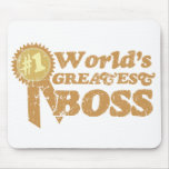 Retro Band-großer Chef Mousepad