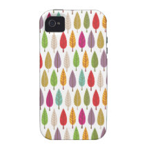 Retro Baumnaturmusterentwurf iphone Fall iPhone 4 Case