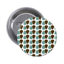 Retro Birnen Buttons