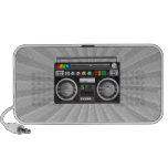 Retro boombox Getto-Bläsergraphik Tragbare Speaker