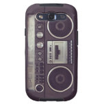 Retro Boombox Kassettenrecorder-lustiger Galaxieka Galaxy S3 Schutzhülle