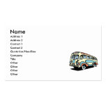 Retro Bus-Autobus Visitenkarten