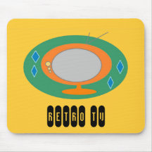 Retro Fernsehen Mousepad