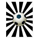 RETRO FUSSBALL POSTKARTE